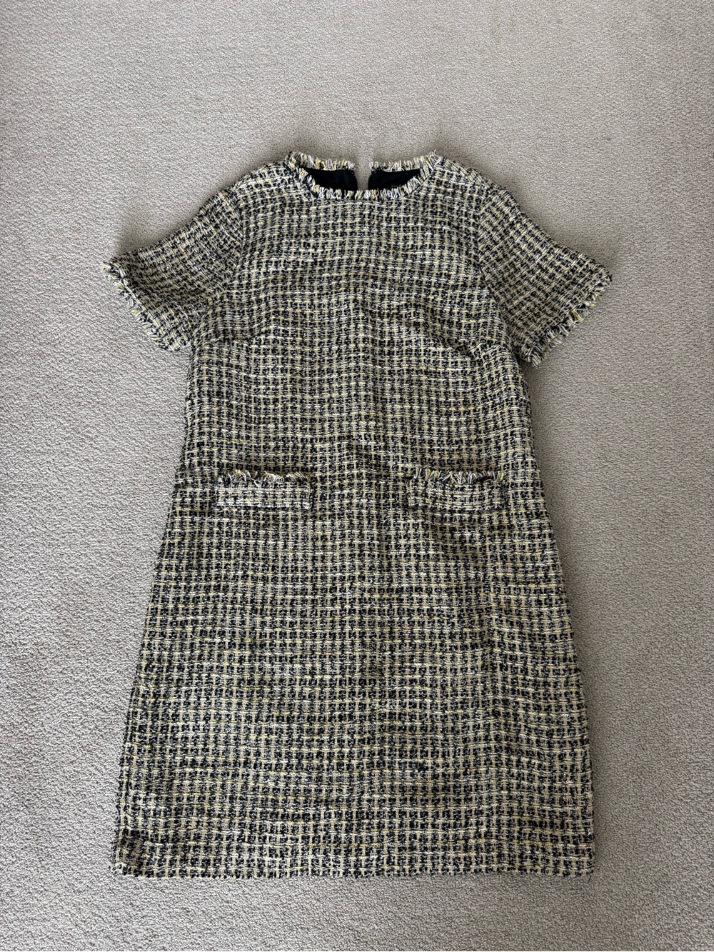 Ann Taylor Classic Tweed Shift Dress